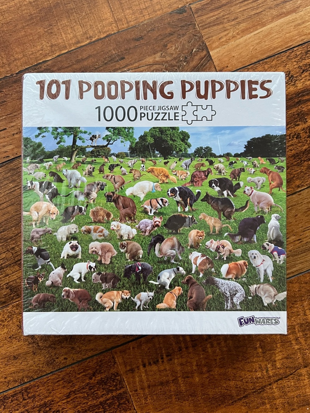 NEW 101 Pooping Puppies 1000 Piece Puzzle